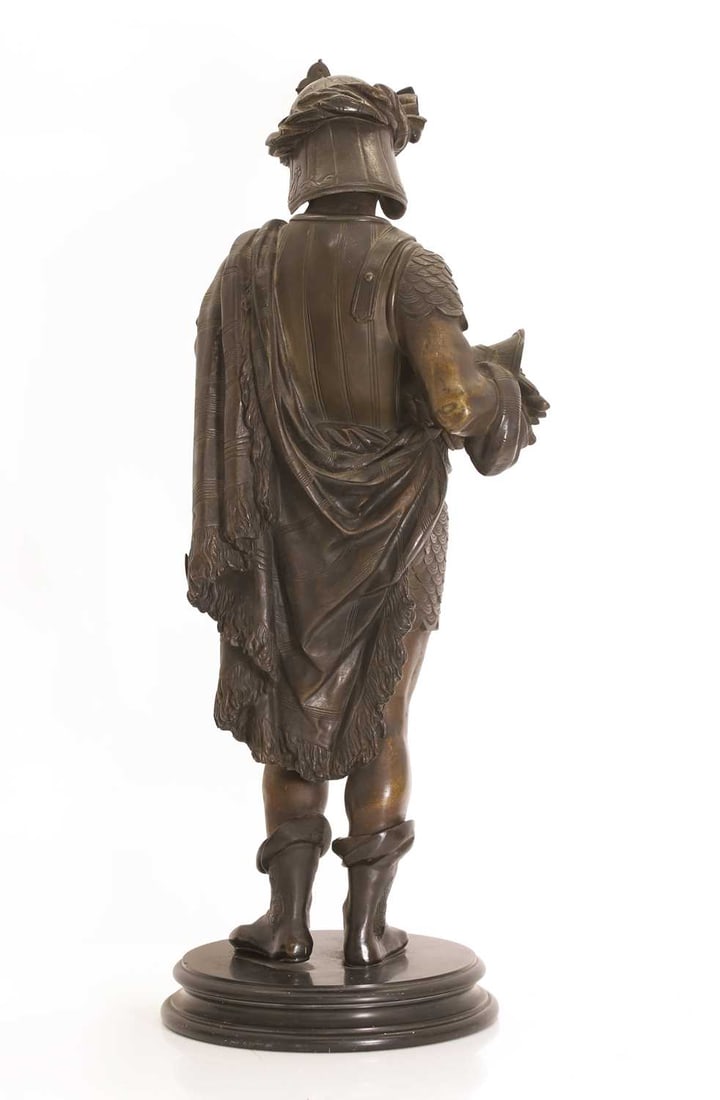 A French bronze of Saladin, 19th century, - 2