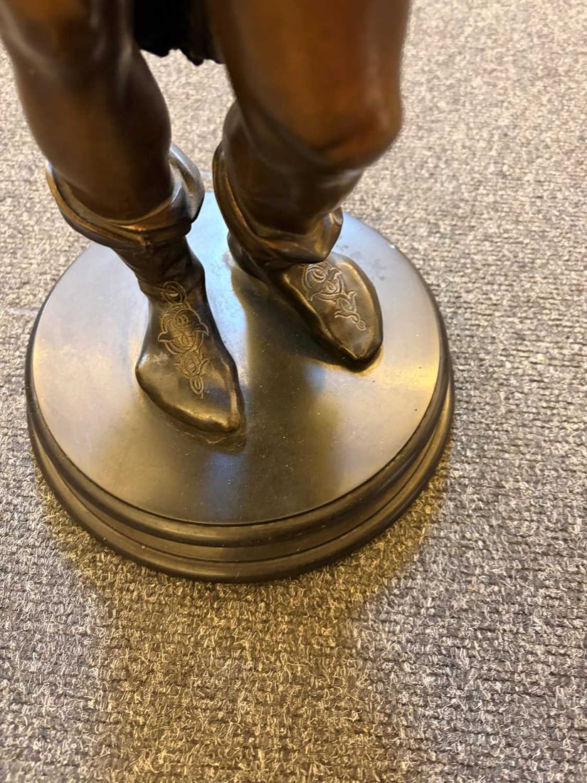 A French bronze of Saladin, 19th century, - 5