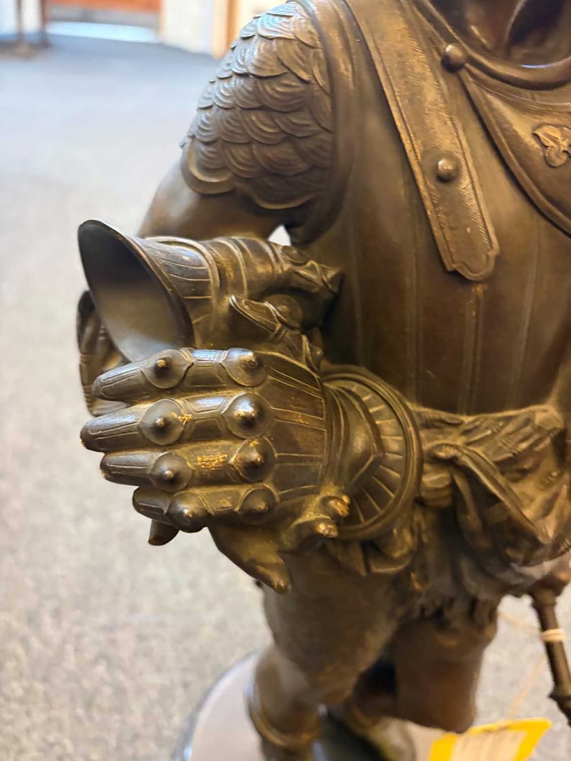 A French bronze of Saladin, 19th century, - 6