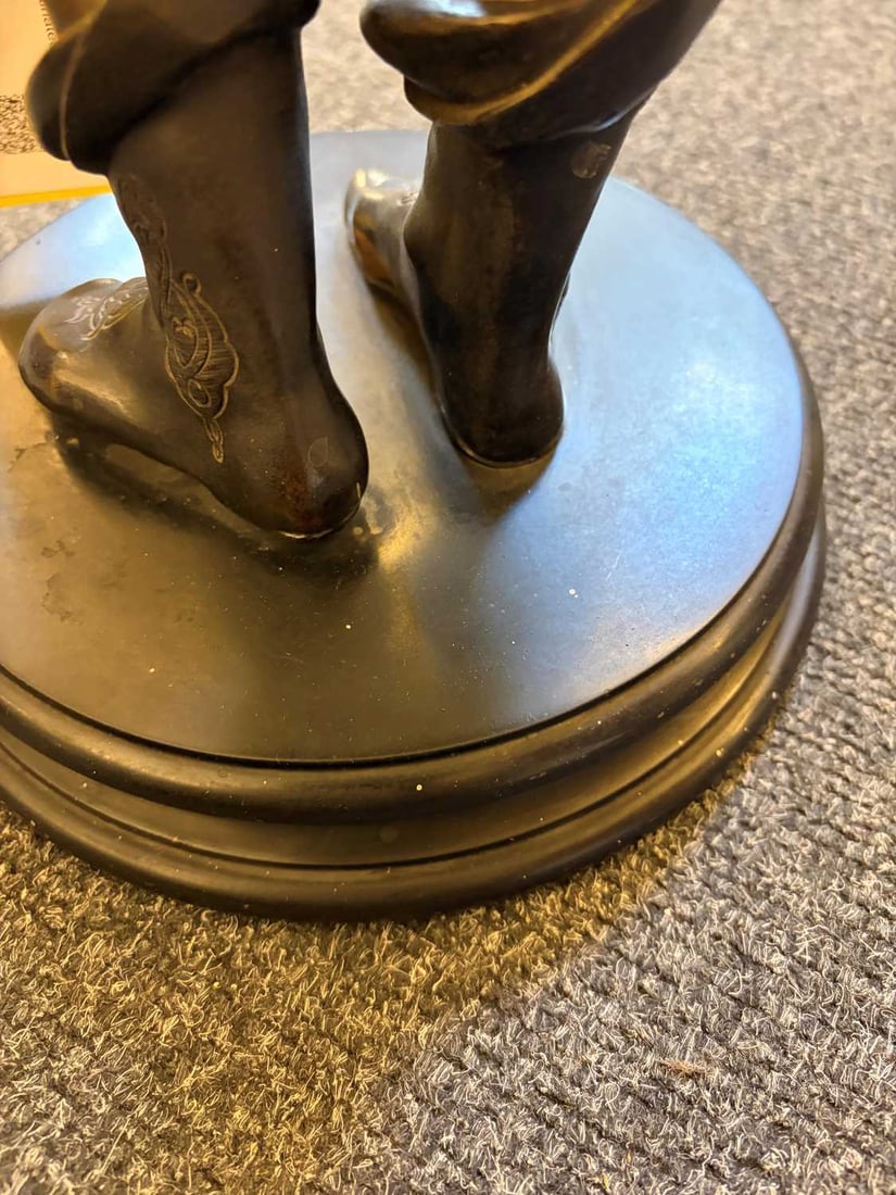 A French bronze of Saladin, 19th century, - 7