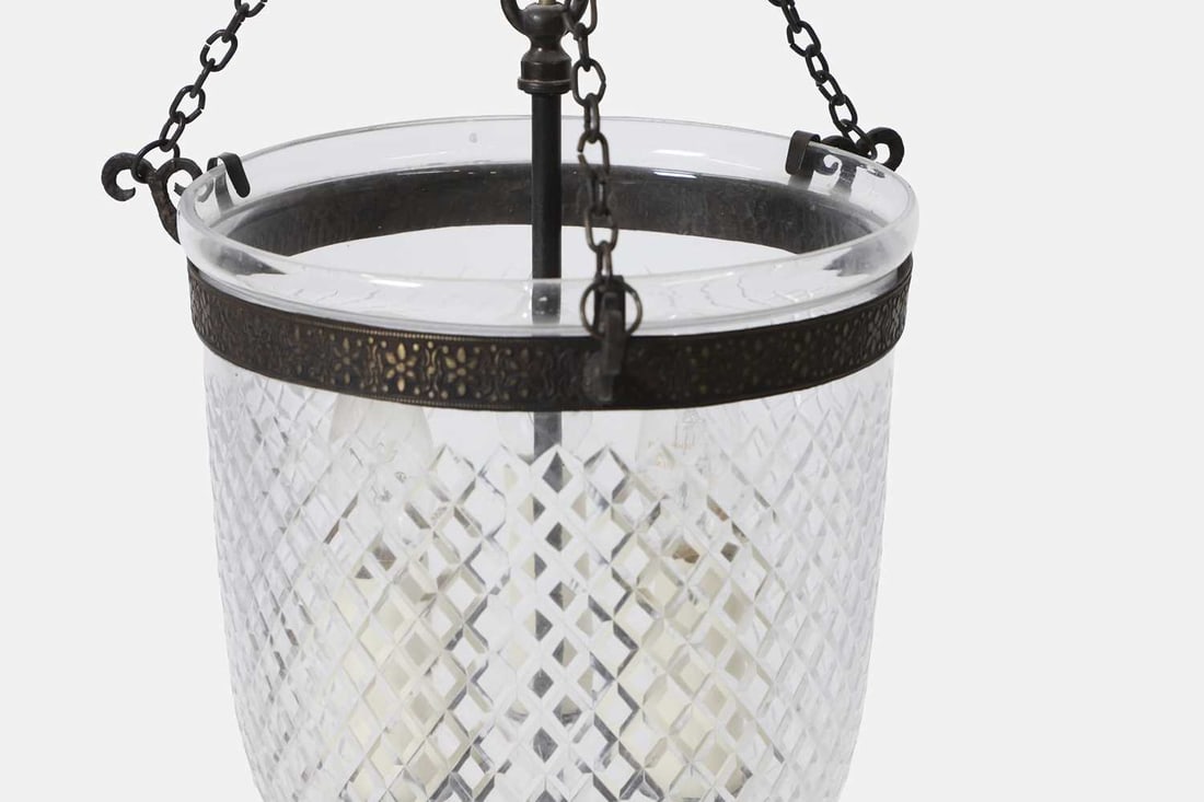 A George III-style ceiling light, of recent manufacture, - 3