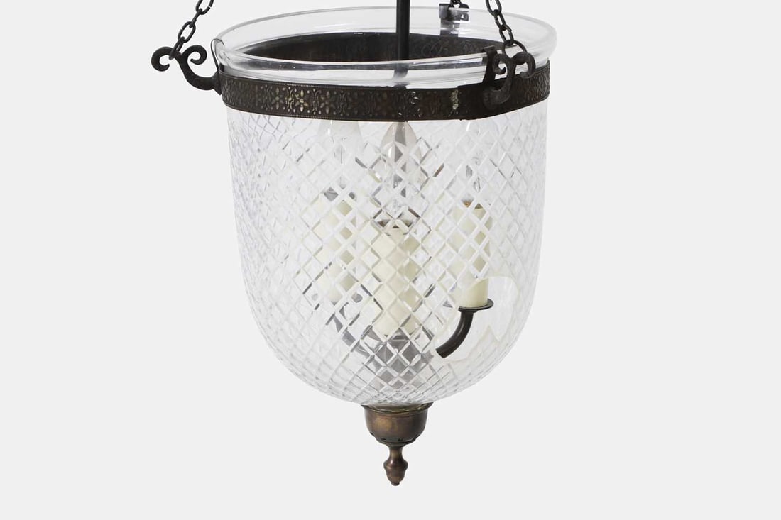 A George III-style ceiling light, of recent manufacture, - 4