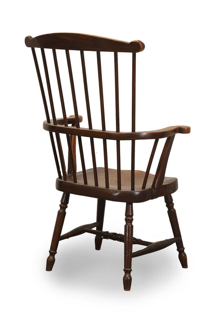 An ash Windsor chair, 18th / 19th century, - 2