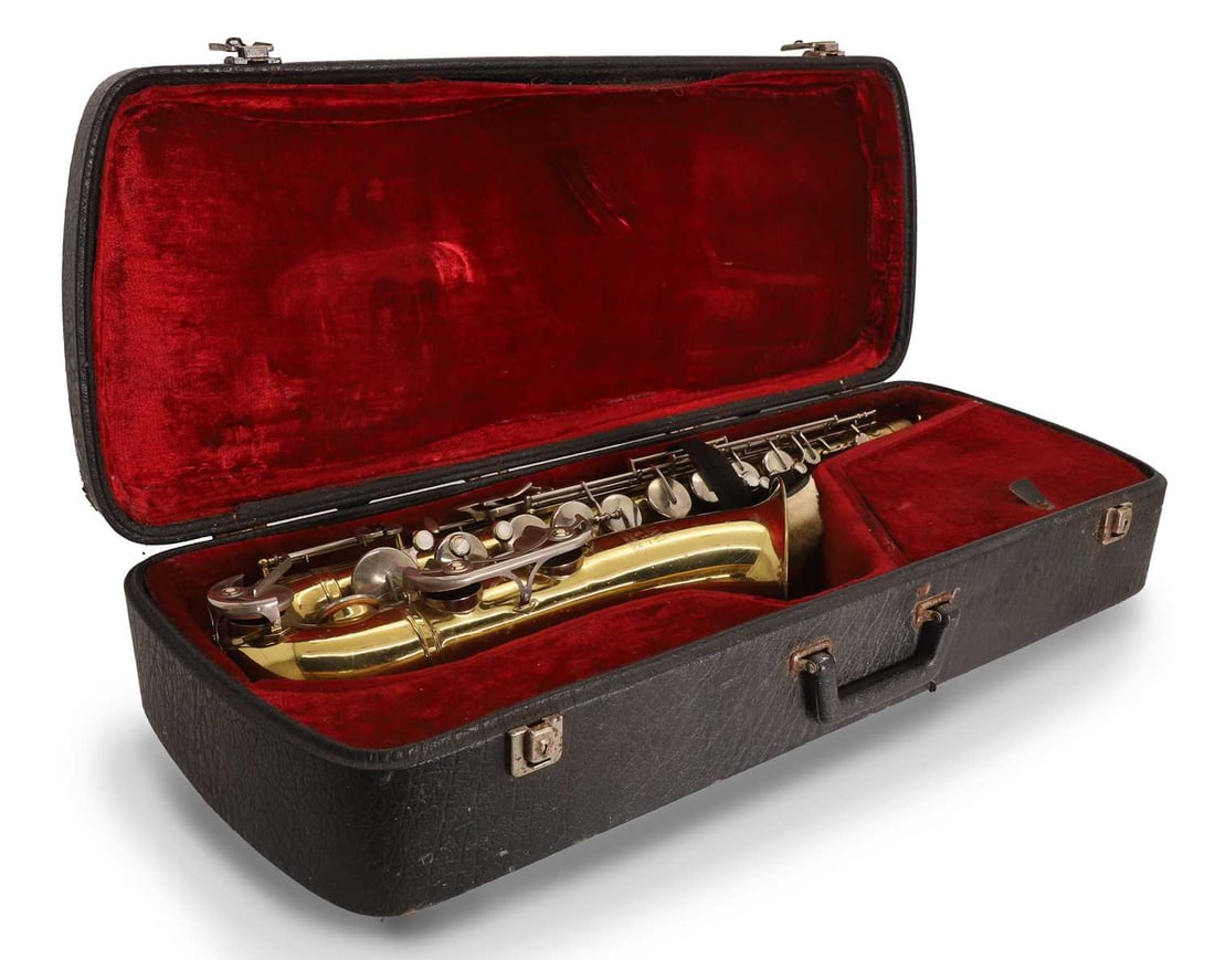 A Yamaha YTS-32 saxophone, (1 of 2)