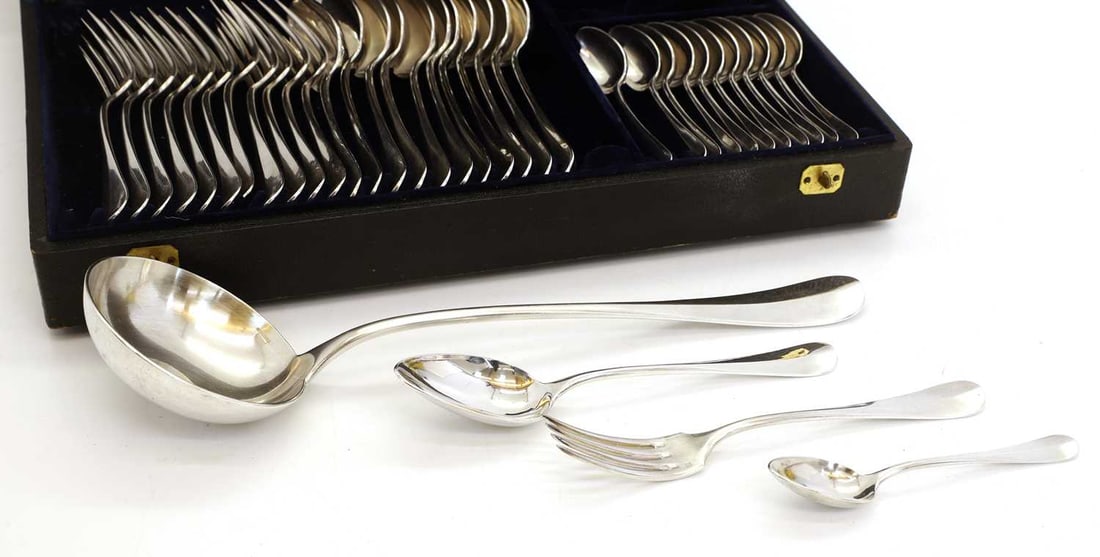 A part set of Christofel 'Menagere' cutlery, - 2