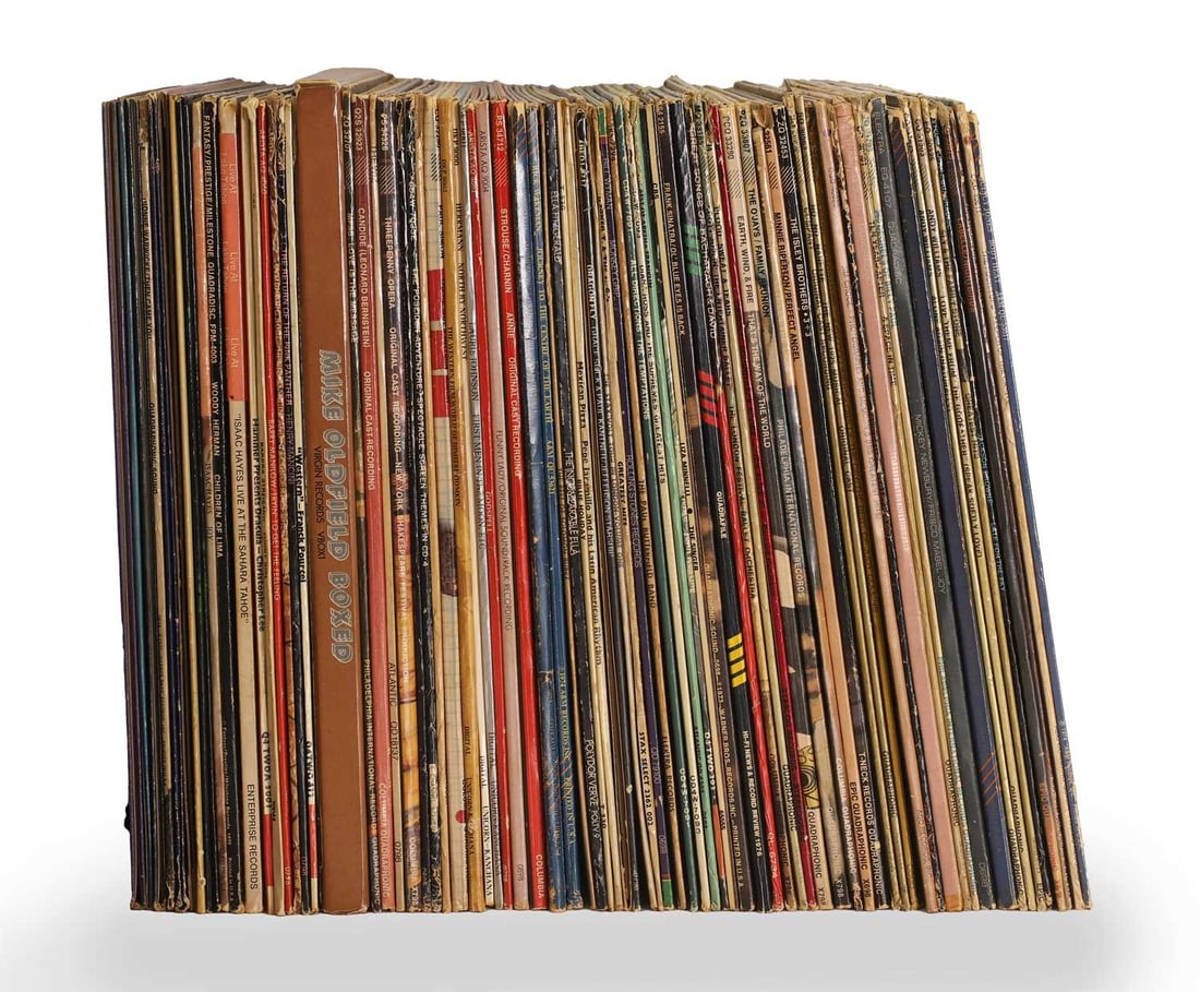 Vinyl - a selection of records,: Vinyl - a selection of records, including Minnie Riperton, Quincy Jones, Mike Oldfield and assorted others