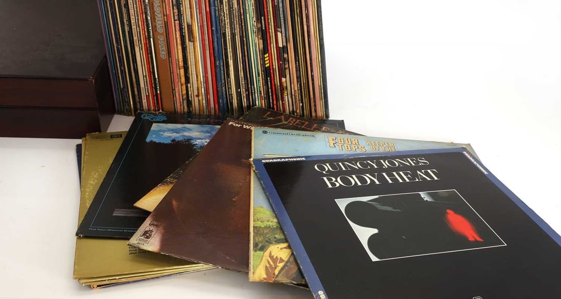 Vinyl - a selection of records, - 2