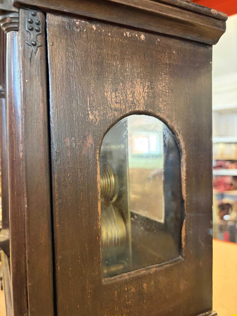 A Georgian bracket clock, - 2