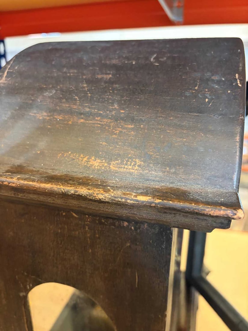 A Georgian bracket clock, - 3