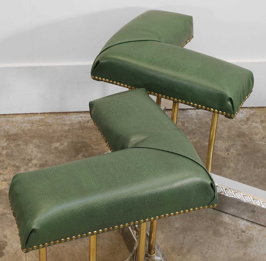 A pair of chrome club fenders, of modern manufacture, - 2