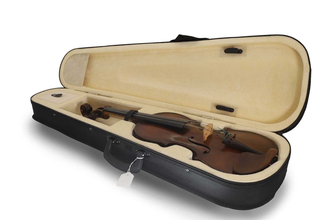 A violin, - 3