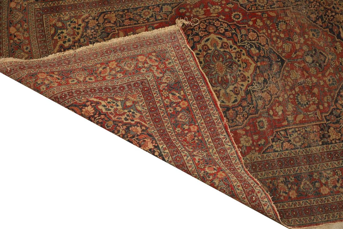 Persian floral rug, c.1880, - 2