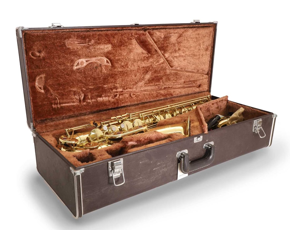 A tenor saxophone By Weltklang DDR, (1 of 2)