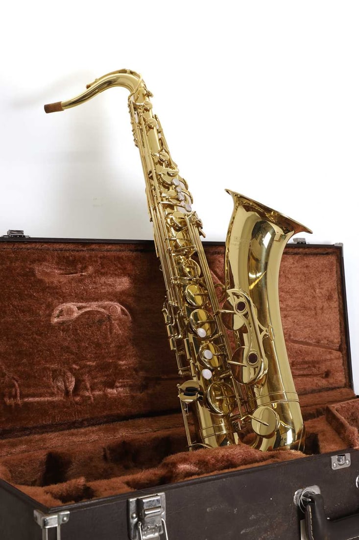 A tenor saxophone By Weltklang DDR, - 2