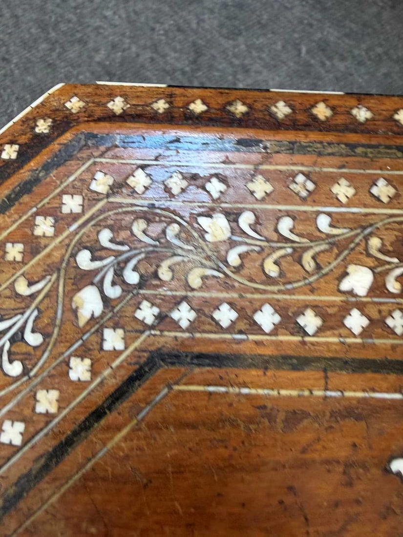 An Anglo-Indian Hoshiarpur table, early 20th century - 2