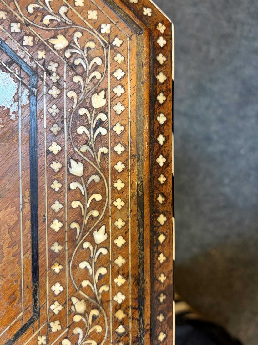 An Anglo-Indian Hoshiarpur table, early 20th century - 8