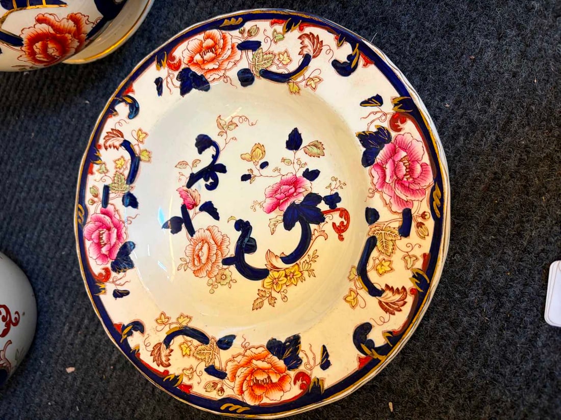 A Masons Ironstone porcelain dinner service, early 20th century, - 7