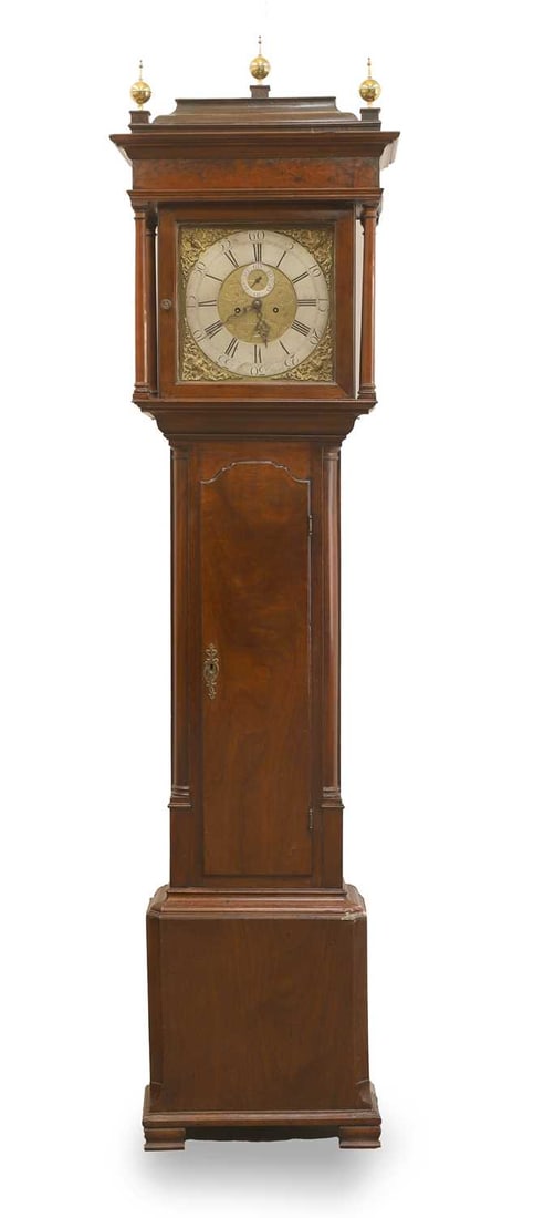 An 8-day long-case clock by John Clough late 18th century (1 of 1)
