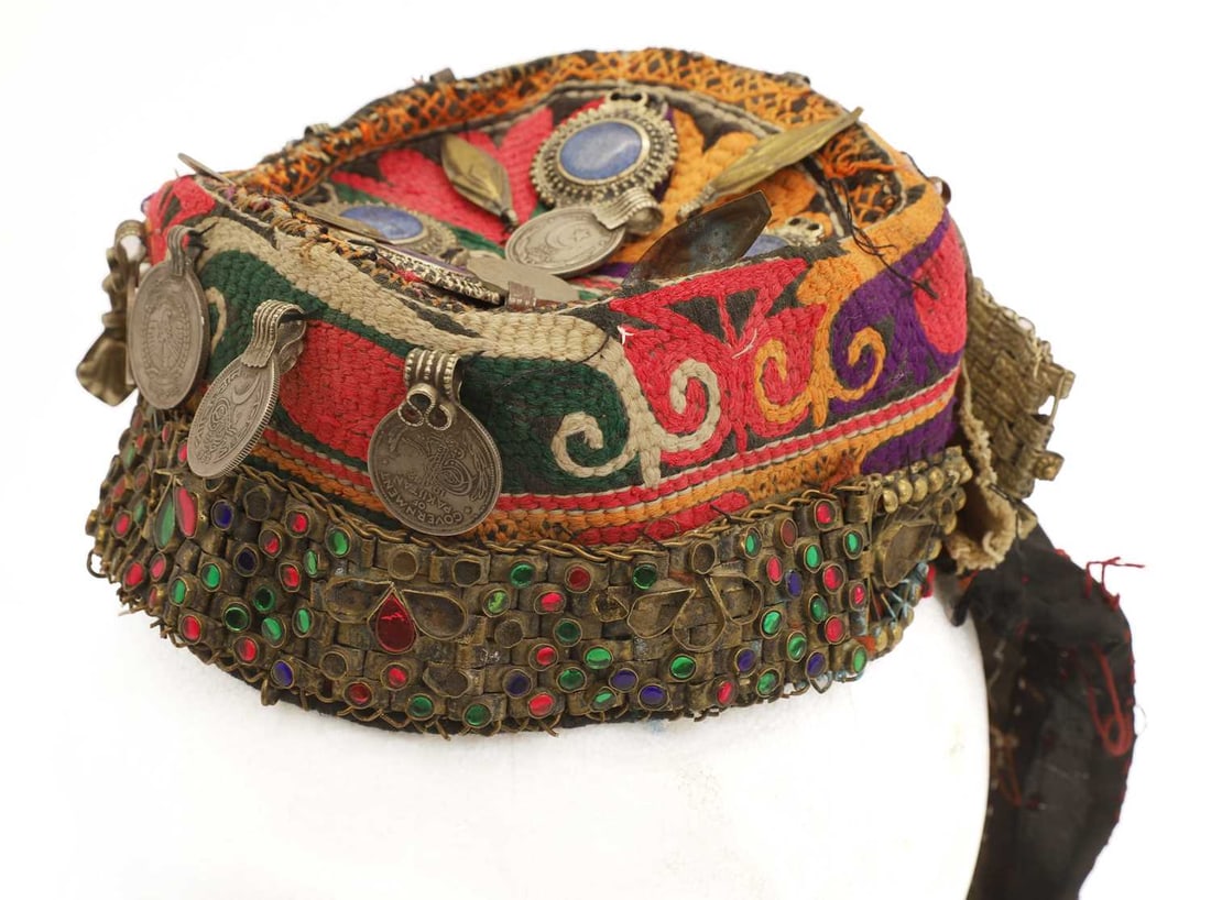 A Kyrgyz long tail hat, - 2