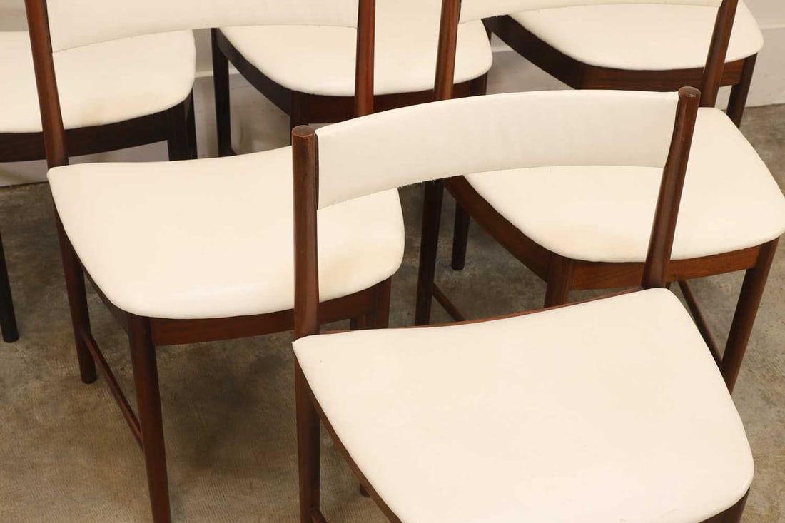 Six Mackintosh teak chairs, 20th century, - 2