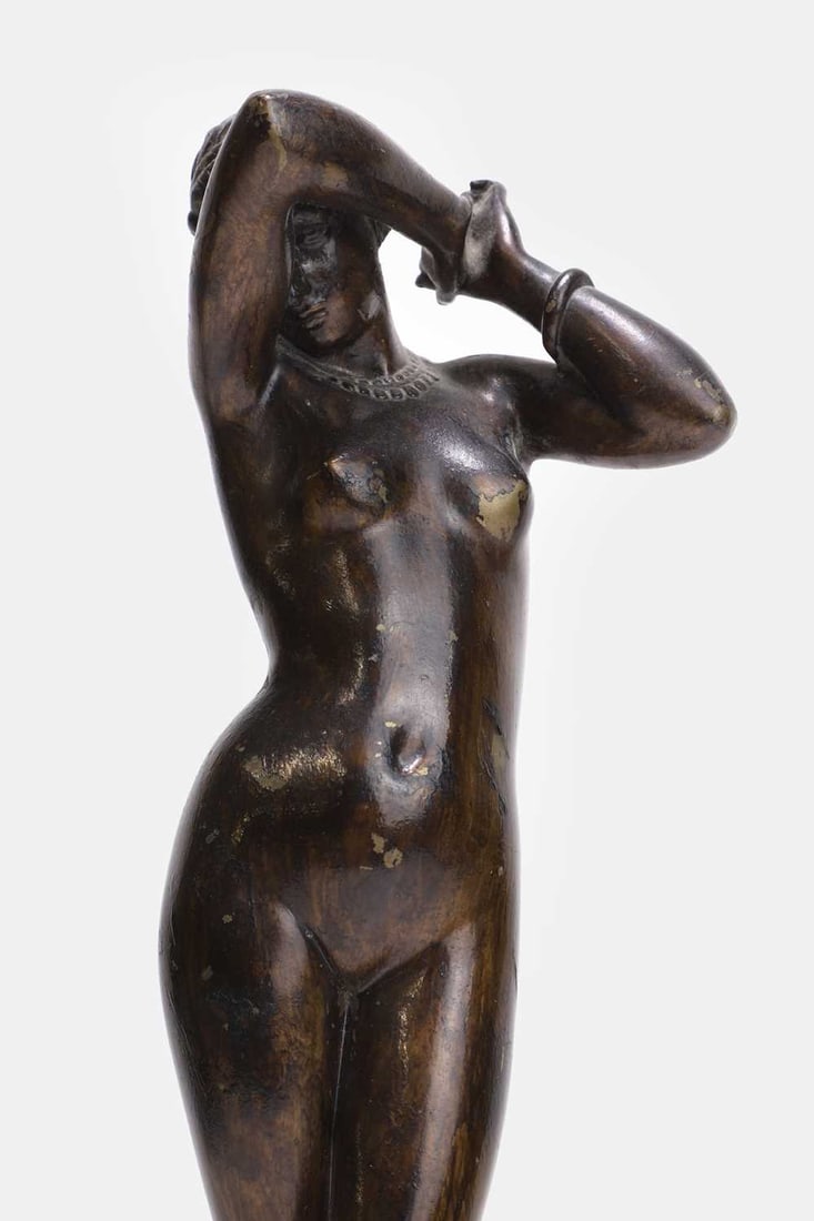 Jean Alexandre Joseph Falguière (French, 1831-1900), 'Phryne', - 2