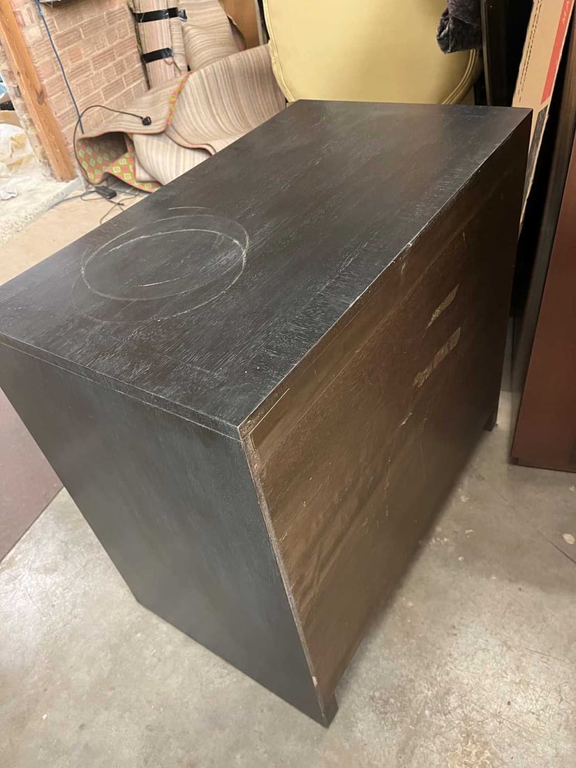 Mastercraft, an ebonised oak chest, - 9