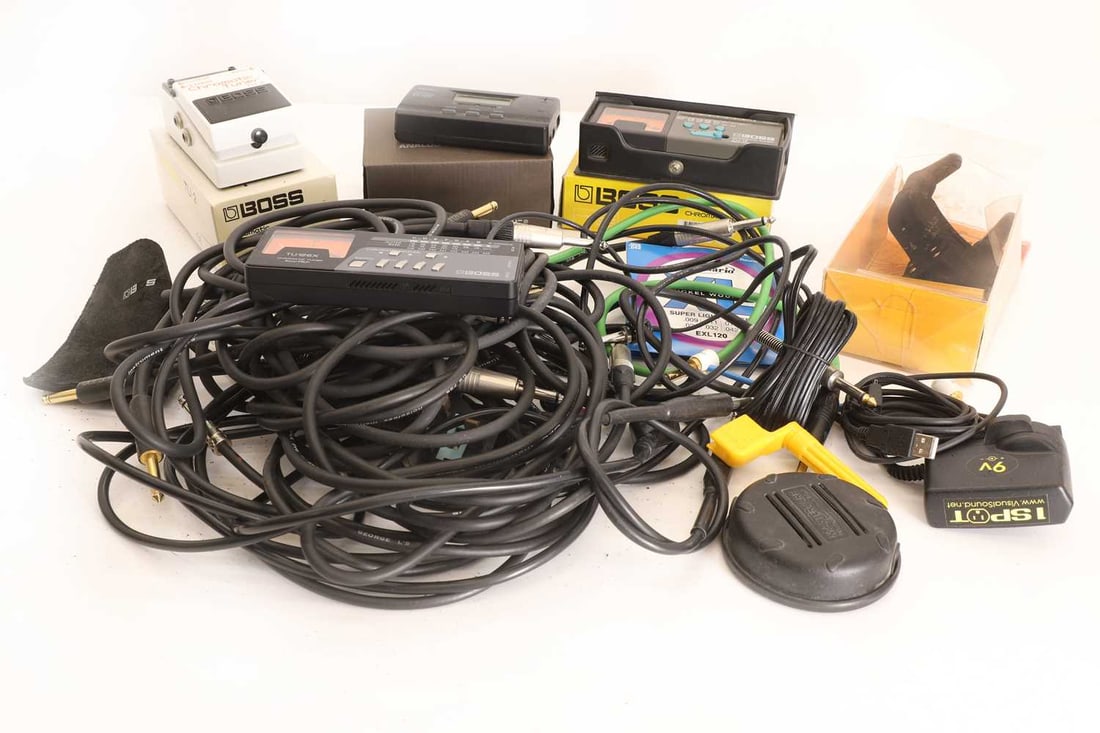 A selection of musical equipment, - 2