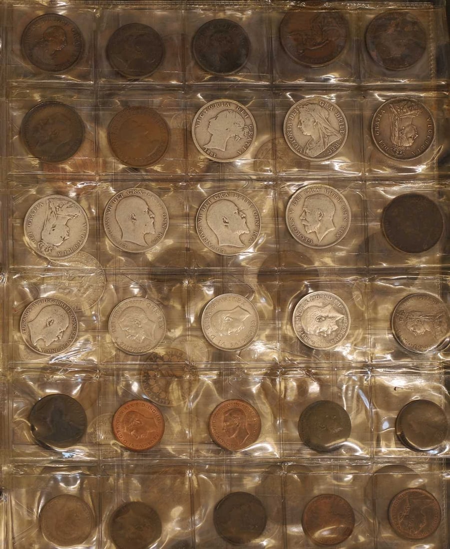 Coins, Great Britain & World, - 3