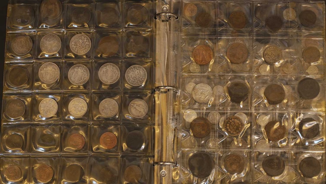 Coins, Great Britain & World, - 4