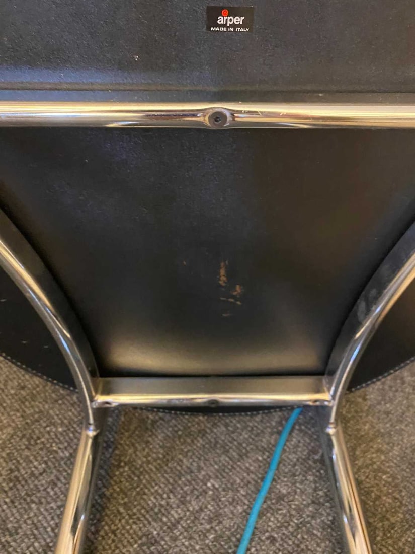 Arper, a set of four armchairs, - 3