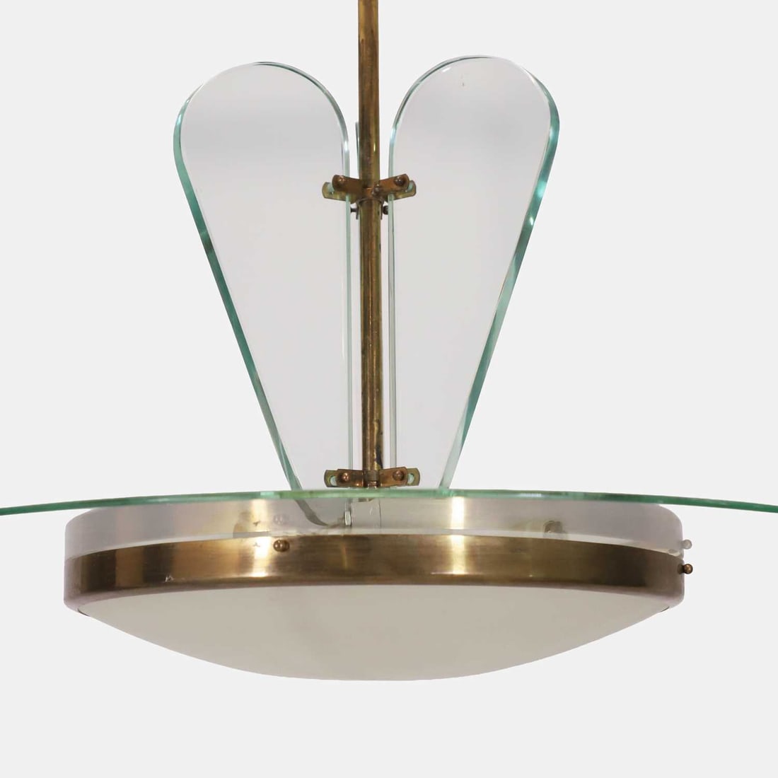 Gio Ponti (Italian, 1891-1979) for Fontana Arte, a suspension light, - 2