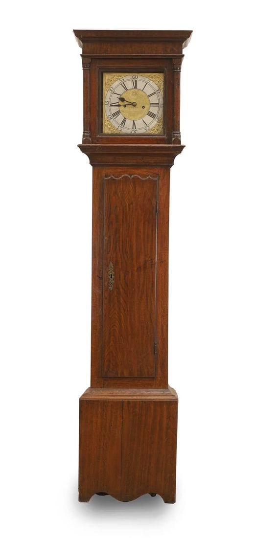 A long cased clock, late 18th Century - 2
