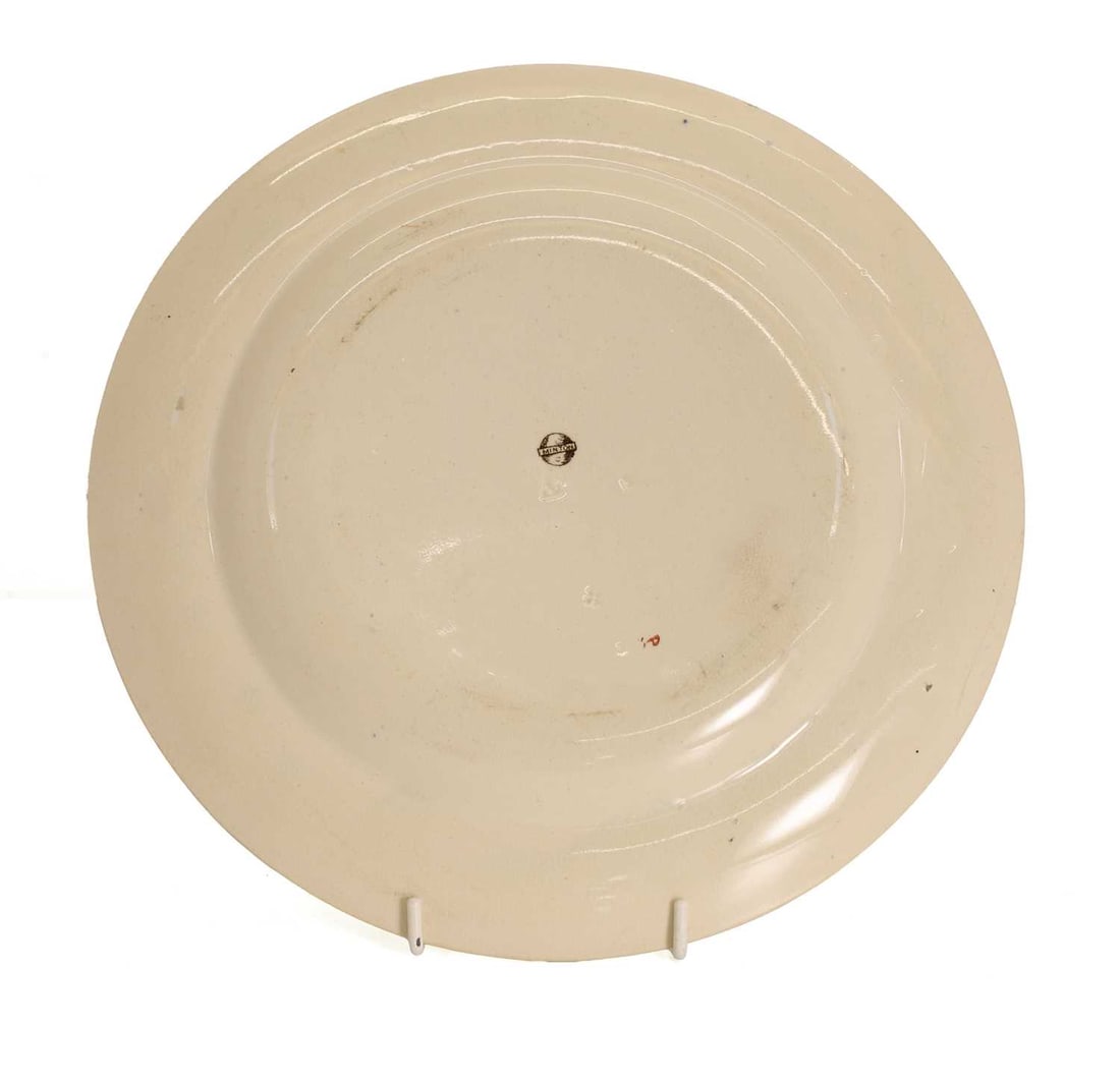 A Minton 'Medievalist' plate, dated 1879, by Henry Stacy Marks (1829-1898) - 2
