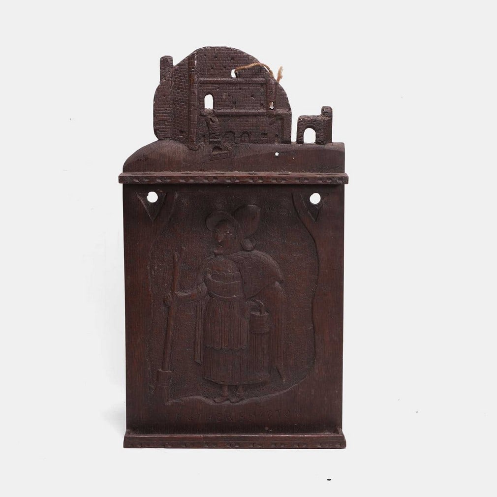 A Mother Shipton pipe rack, 19th century, (1 of 2)