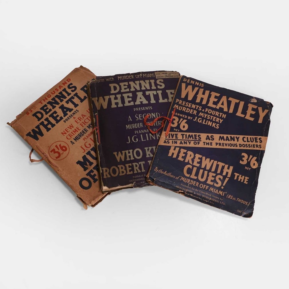 Three Dennis Wheatley murder novels, 1930s, (1 of 1)