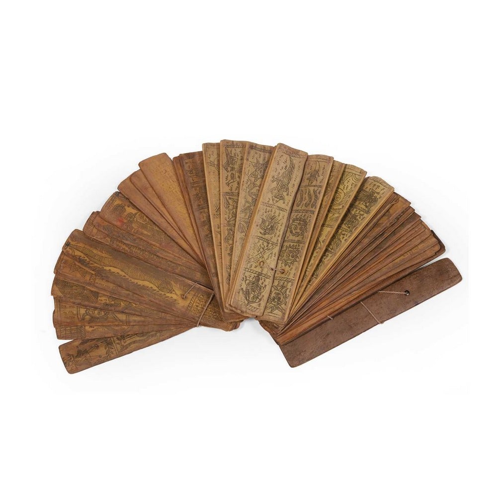 A palm-leaf manuscript, early 20th century, Indian or Southeast Asian, (1 of 1)