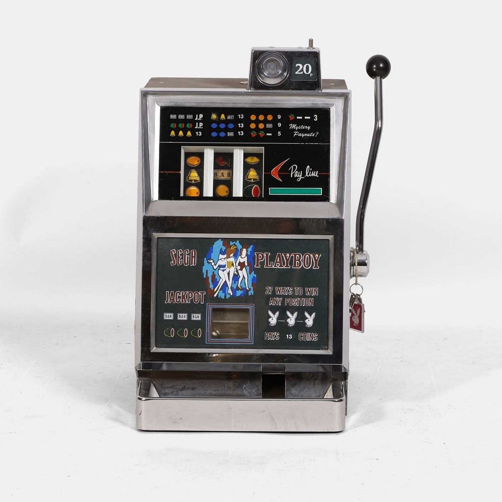 A Sega 'Playboy' one-armed bandit, dated 1967, (1 of 3)