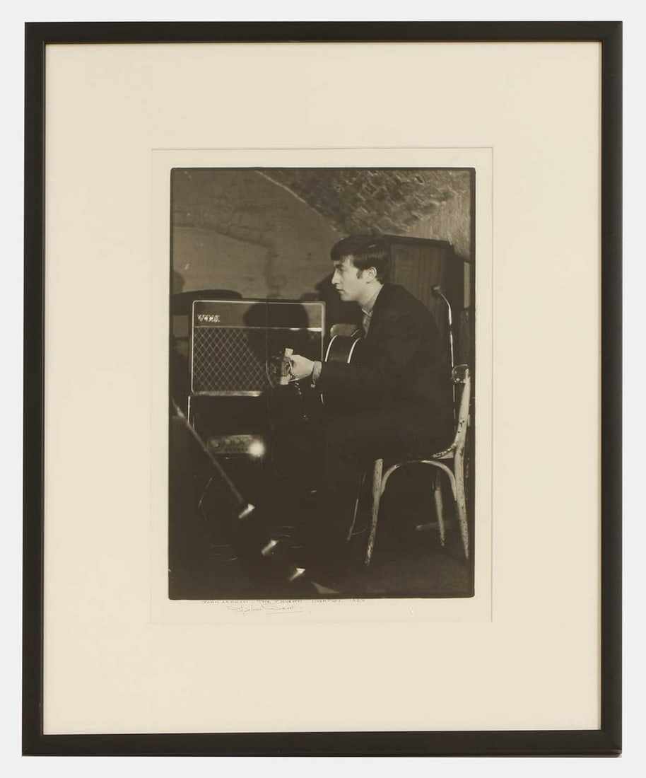 ▲ Michael Ward (British, 1929-2011) John Lennon, The Cavern, 1963 (1 of 2)