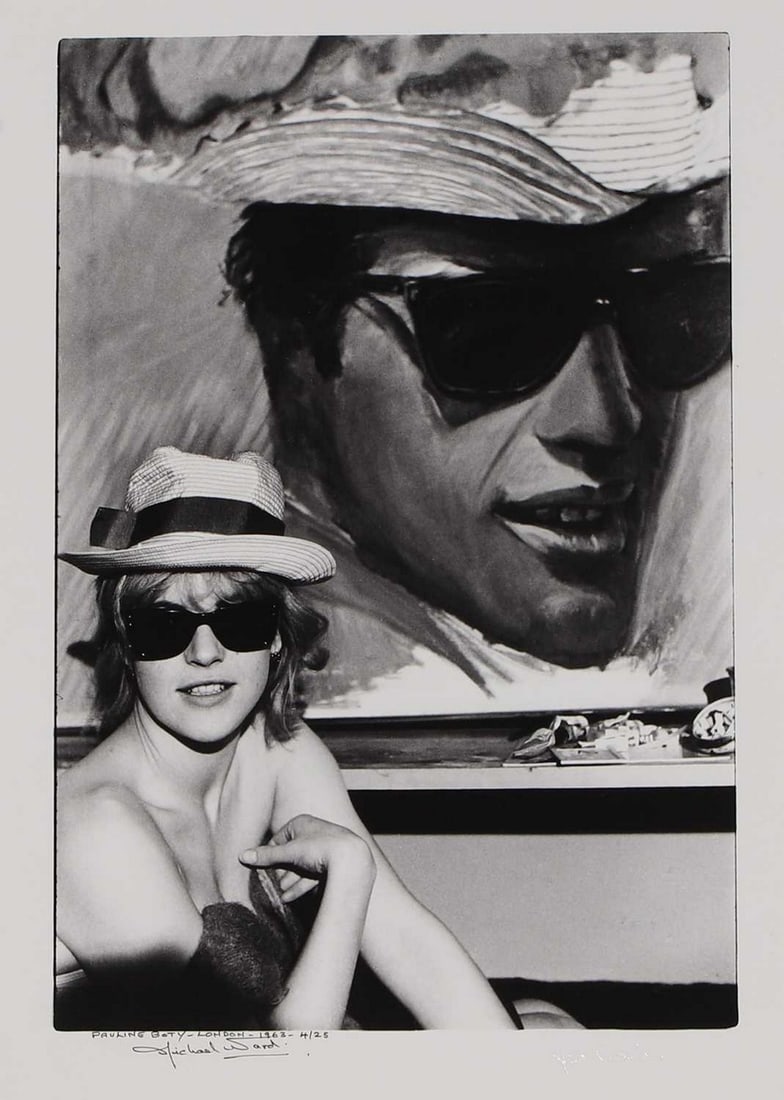 ▲ Michael Ward (British, 1929-2011) 'Pauline Boty, London, 1963' (1 of 2)