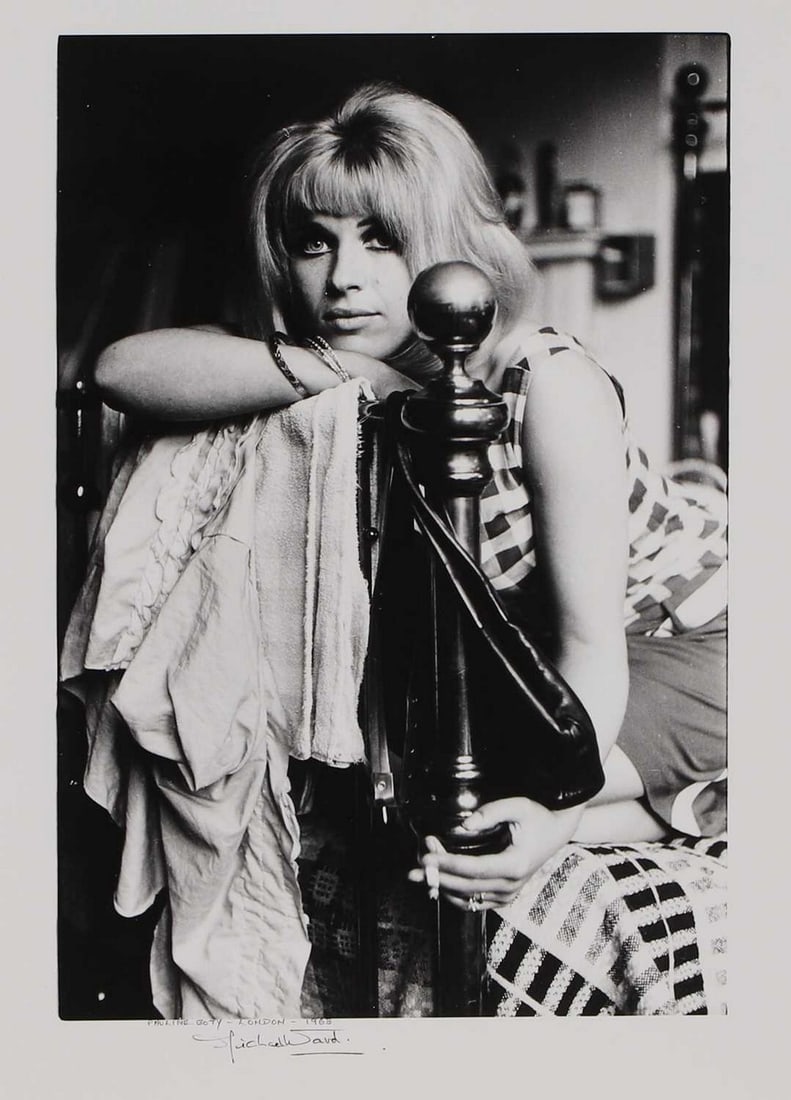 ▲ Michael Ward (British, 1929-2011) 'Pauline Boty - London - 1963' (1 of 2)