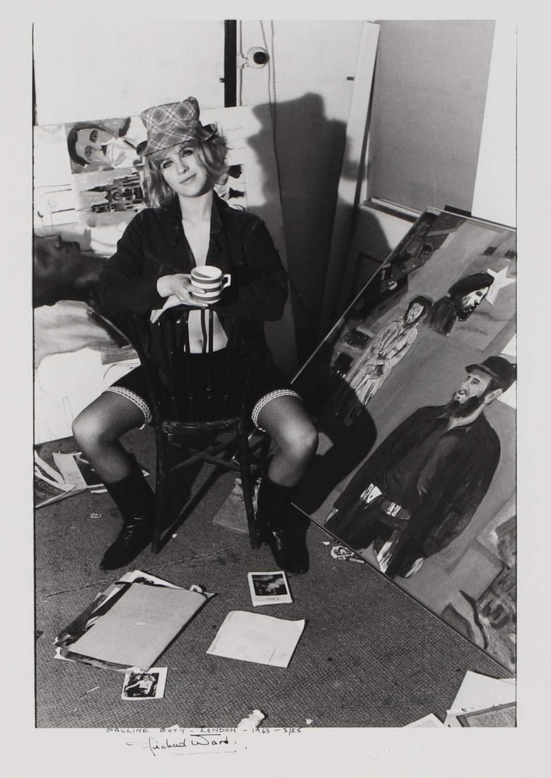 ▲ Michael Ward (British, 1929-2011) 'Pauline Boty - London - 1963' (1 of 2)