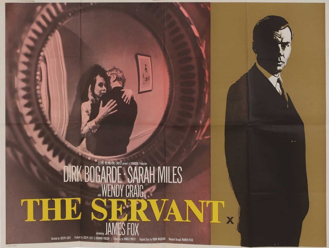 A British film poster for 'The Servant', 1963, (1 of 1)