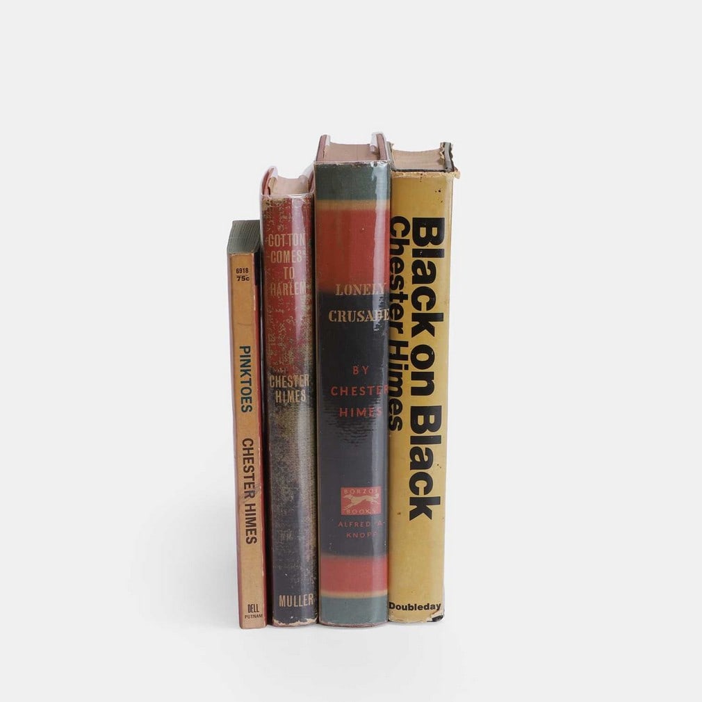 Chester Himes first edition books, circa 1947 and later, (1 of 2)