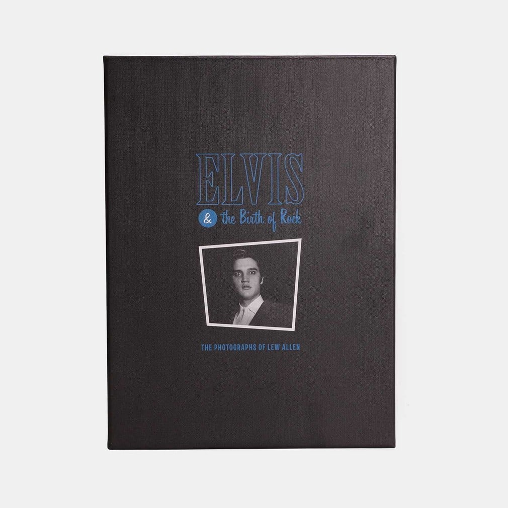 Lew Allen (American, 1939-2023) and Mike McCartney (b.1944), 'Elvis & The Birth of Rock' book,: Lew Allen (American, 1939-2023) and Mike McCartney (b.1944), 'Elvis & The Birth of Rock' book, published by Genesis Publications in 2006, deluxe edition, numbered '229' from the edition of 1750, signe
