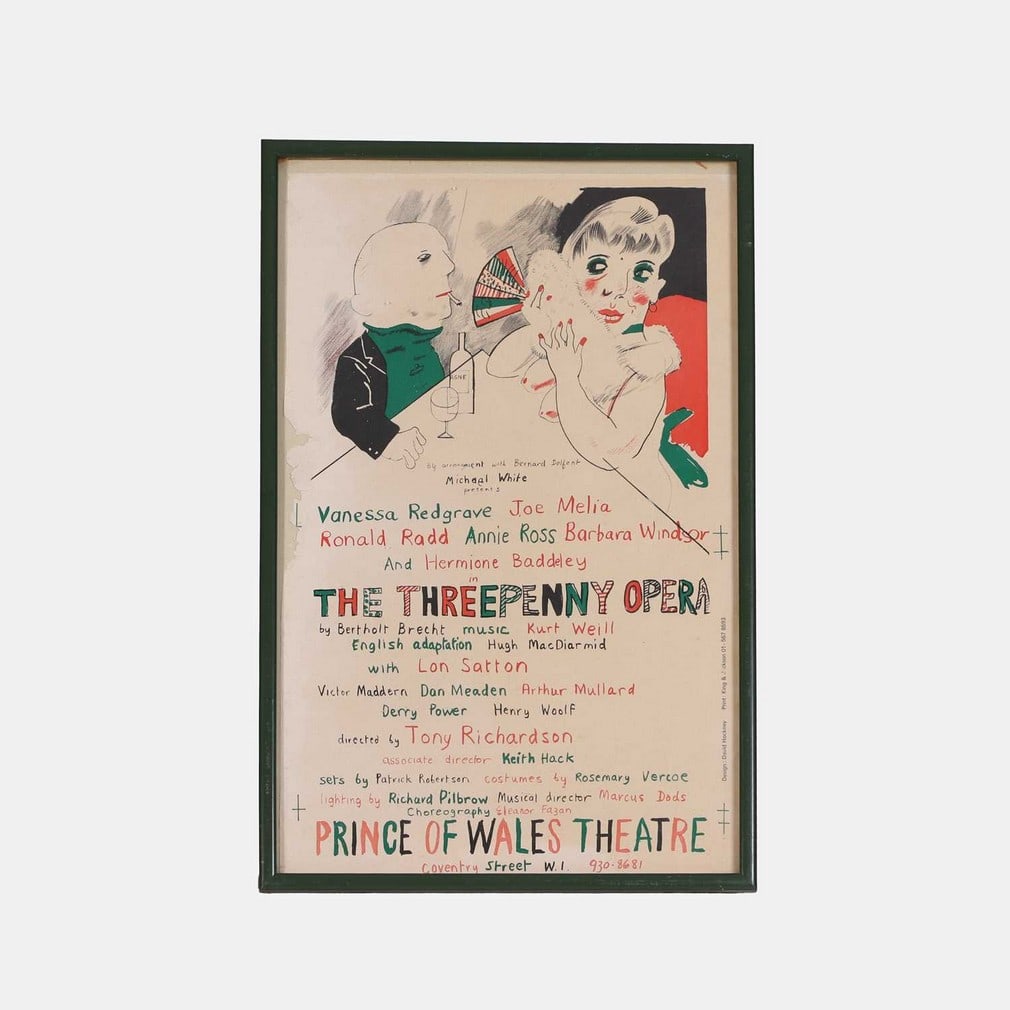 David Hockney OM CH RA (British, 1937-2026) 'The Threepenny Opera', circa 1972 (1 of 1)