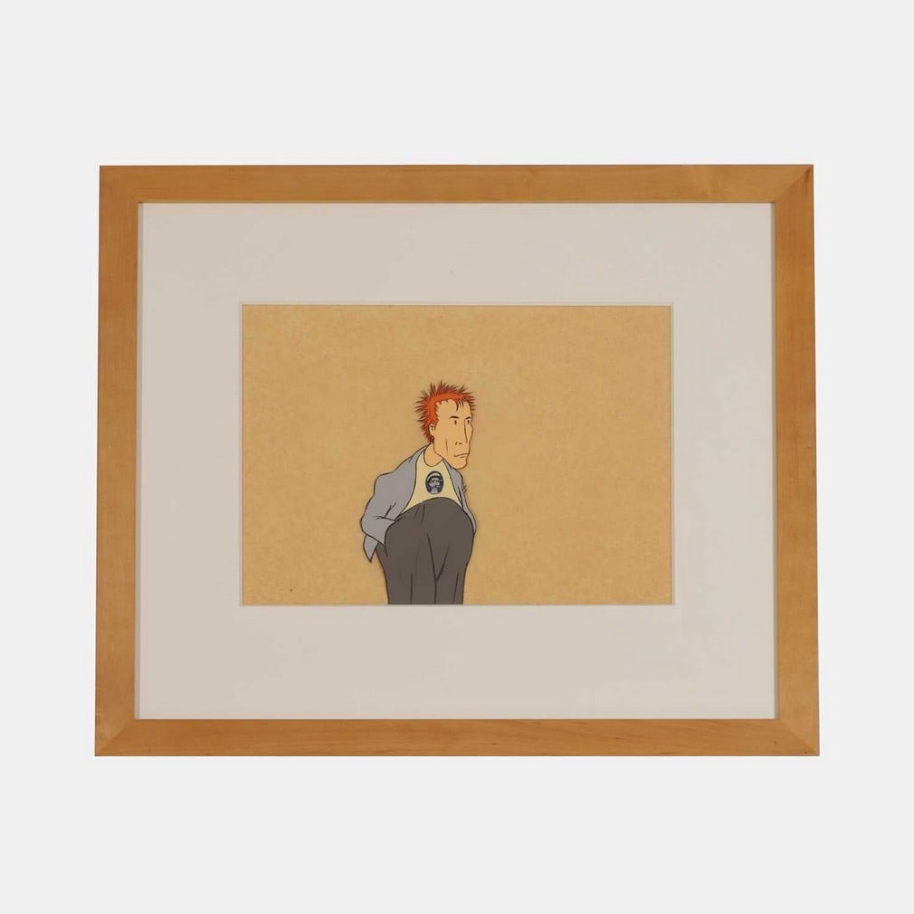 Animation City Johnny Rotten from 'The Great Rock 'n' Roll Swindle', circa 1978 (1 of 2)