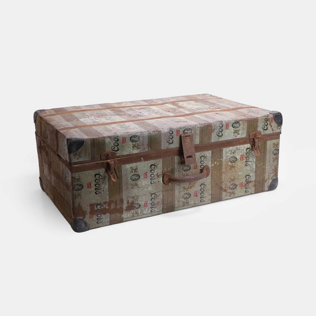 An unusual Coors Beer travel trunk, circa 1940s, (1 of 3)
