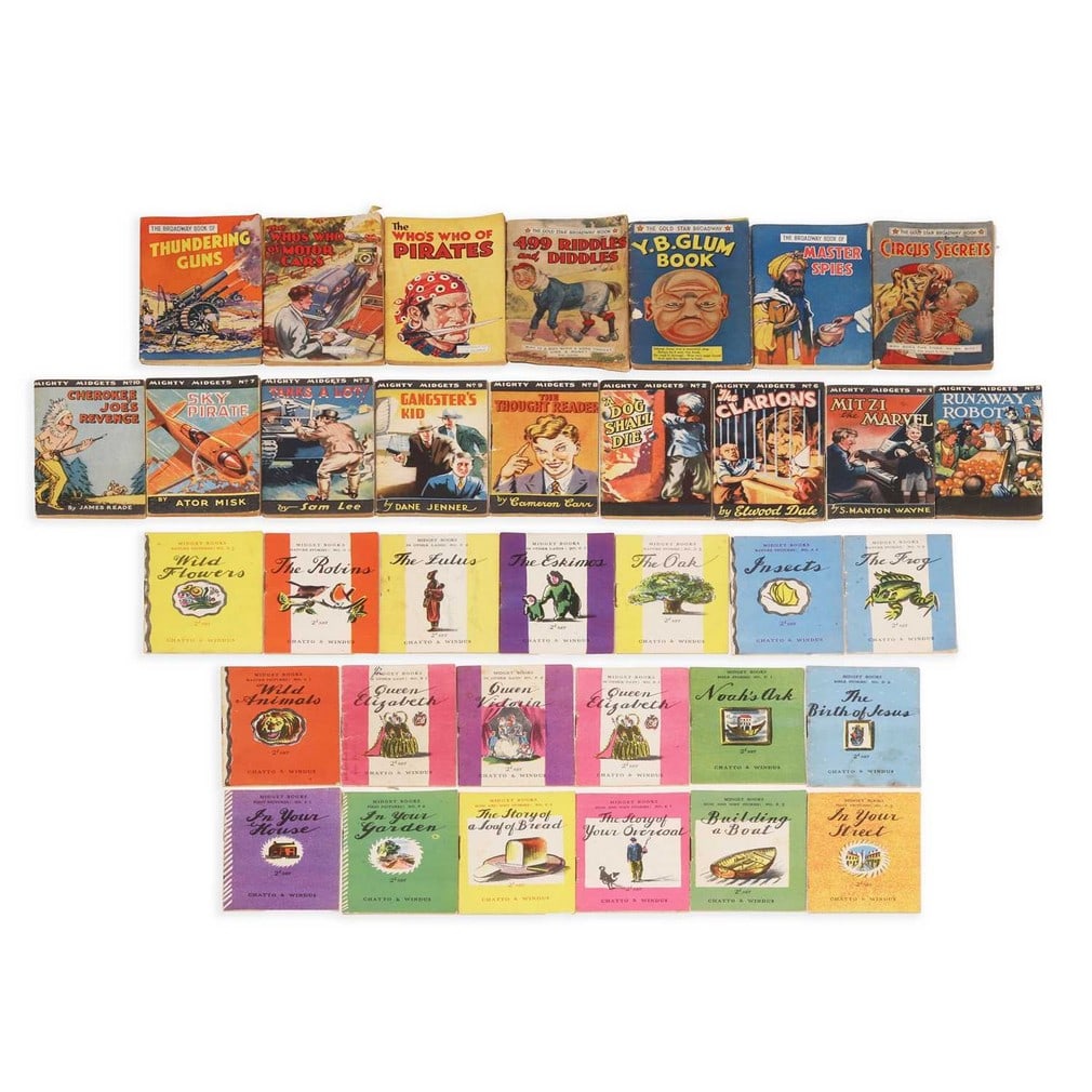 A good collection of midget and miniature books, 1930s and 1940s, (1 of 2)