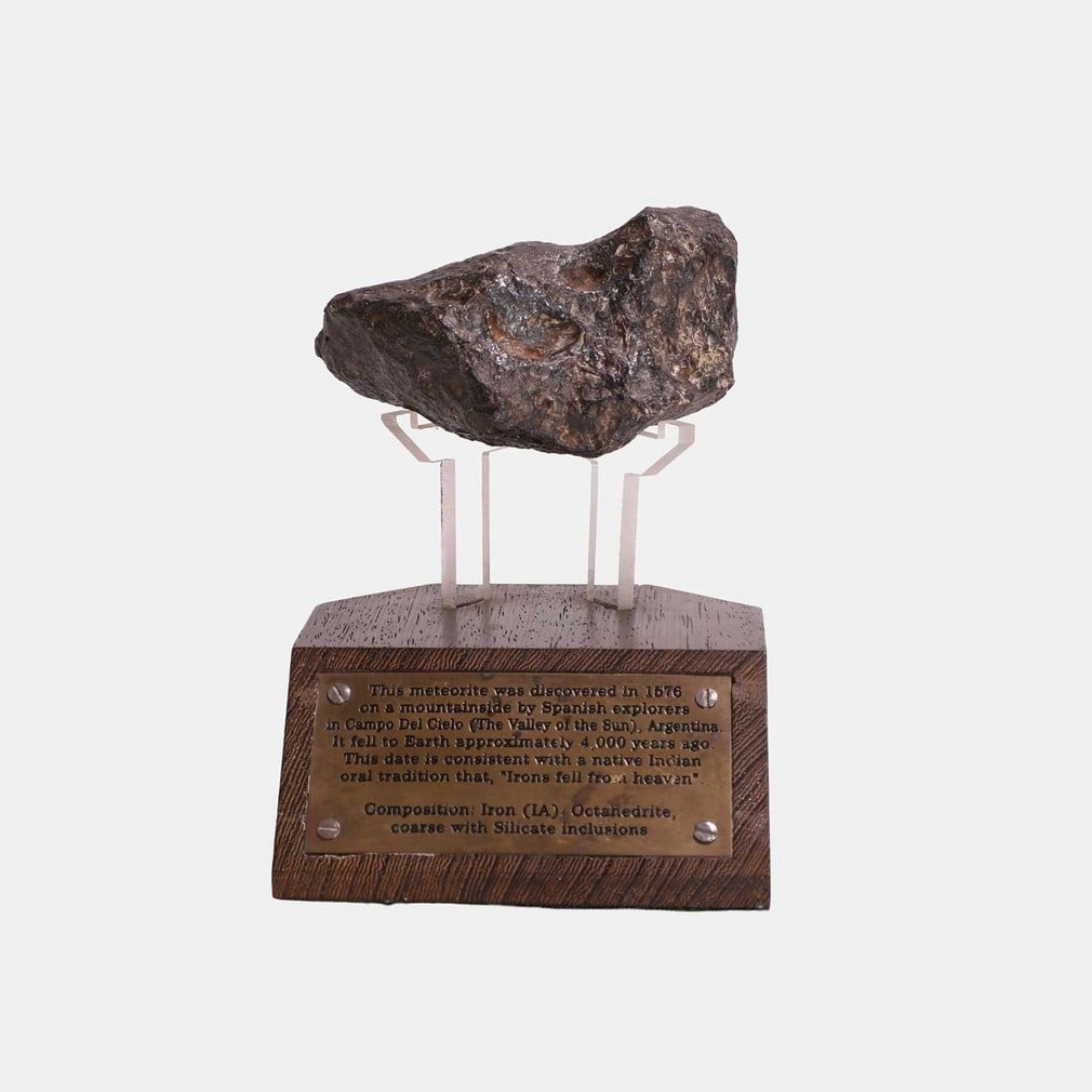 A meteorite from the Campo Del Cielo (The Valley of the Sun) (1 of 2)