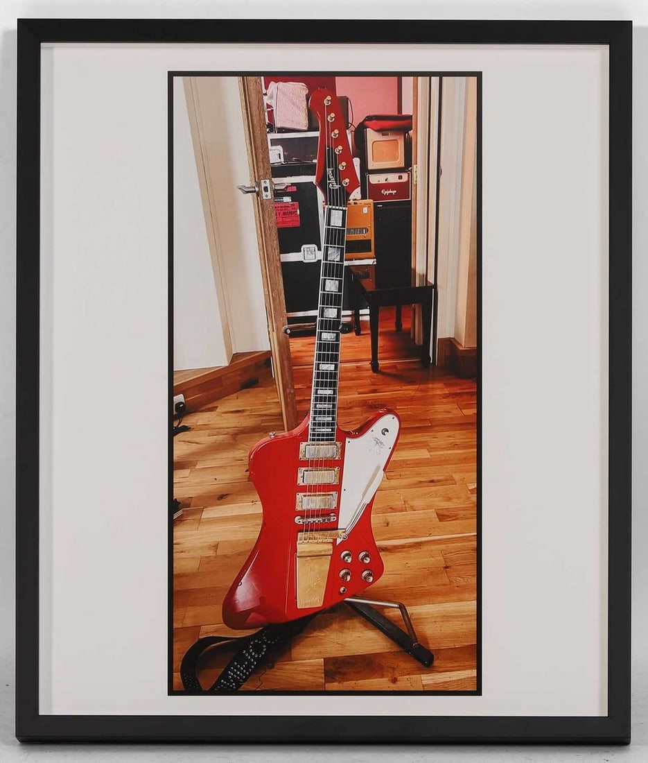 ▲ Phil Manzanera (British, b.1951) 'My Gibson Firebird VII 1964', (1 of 1)